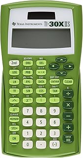 Научный двухстрочный калькулятор Texas Instruments TI-30X IIS, салатовый.