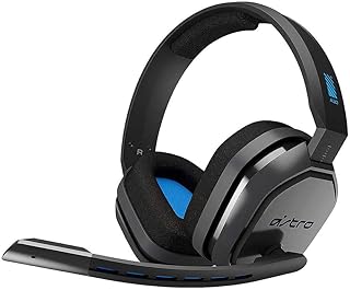 Проводная игровая гарнитура ASTRO Gaming A10, легкая и ударопрочная, ASTRO, аудиоразъем 3,5 мм, для Xbox Series X|S, Xbox One, PS5, PS4, Nintendo Switch, PC, Mac — черно-синяя.