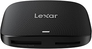 Устройство чтения карт Lexar Professional CFexpress Type B / SD USB 3.2 Gen 2, скорость передачи данных до 10 Гбит/с, предназначено для карт CFexpress Type B и SD (LRW520U-RNBNG)
