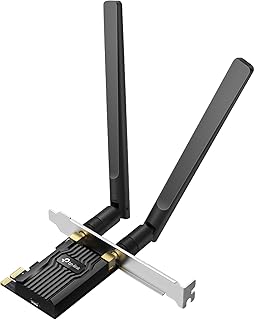 Wi-Fi-карта TP-Link AC1200 PCIe для настольного ПК (Archer T5E) — Bluetooth 5.0, двухдиапазонная беспроводная сетевая карта (2,4 ГГц и 5 ГГц) для игр и стриминга, 2 высокоэффективные антенны, поддержка Windows 10/11.