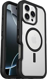 Чехол OtterBox для iPhone 16 Pro Max Defender Series XT Clear Case - Dark Side (поставляется в полиэтиленовом пакете, в комплекте одна штука)