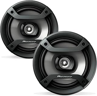 Двухполосные динамики Pioneer F-Series TS-F1634R 6,5 дюйма (пара) – максимальная мощность 200 Вт, сбалансированный звук + плавные высокие частоты, отличная замена штатным динамикам, высокоэффективные динамики, разработанные для штатного питания.