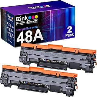 Совместимые картриджи с тонером E-Z Ink 48A CF248A для принтеров HP 48A 48A черного цвета CF248A (черные, 2 шт.)