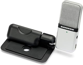 Микрофон Samson SAGOMIC Go Mic с креплением на зажим, USB (белый)