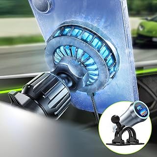Автомобильное зарядное устройство LISEN Qi2 MagSafe мощностью 15 Вт, 【Быстрое охлаждение до -7°C за считанные минуты】, зарядное устройство для iPhone 16, быстрая зарядка для iPhone 16 Pro Max, аксессуары, включает держатель на вентиляционную решетку/приборную панель и автомобильное зарядное устройство.