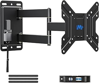 Крепление для телевизора Mounting Dream, сертифицированное UL, с возможностью блокировки, подходит для большинства телевизоров от 17 до 43 дюймов, для автодомов, кемперов, лодок и грузовиков, с уникальной системой блокировки в один шаг, настенное крепление для телевизора, VESA 200 мм, выдерживает нагрузку до 44 фунтов, модель MD2210.