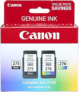 Оригинальные чернила Canon PG-275 / CL-276 (2 картриджа), совместимы с принтерами TS3520/3522/4722/3720/3722, TR4720.