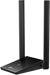 USB-адаптер Wi-Fi 6 TP-Link для настольного ПК (Archer TX20U Plus) AX1800 — беспроводной сетевой адаптер с поддержкой 2,4 ГГц и 5 ГГц, двухдиапазонной антенной 5 дБи с высоким коэффициентом усиления, WPA3, поддержкой Windows 11/10.