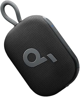 Беспроводная Bluetooth-колонка для душа Soundcore Select 4 Go от Anker, водонепроницаемость/пылезащита IP67, ультрапортативная колонка, беспроводная, 20 часов воспроизведения, плавает на поверхности, мощный звук, электроника для отдыха на природе/дома/путешествий.