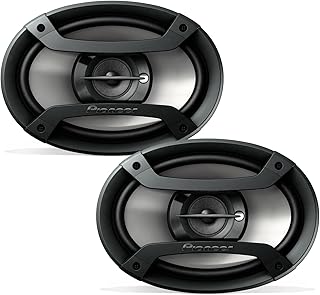 Автомобильные коаксиальные 3-полосные динамики Pioneer TS-F6935R — пассивные автомобильные динамики 6" x 9" (пара), максимальная мощность 230 Вт, черно-серебристые.