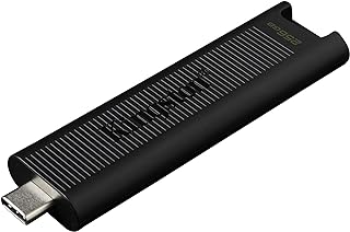 Флеш-накопитель Kingston DataTraveler Max 256 ГБ USB-C с поддержкой USB 3.2 Gen 2, черный.