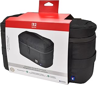 Сумка-переноска HORI Compact Carry All (черная) для Nintendo Switch 2 — официально лицензирована Nintendo.