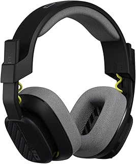 Игровая гарнитура Astro A10 Gen 2, проводная, накладные, с микрофоном, отключаемым поворотом, 32-мм драйверами, для PlayStation 5, PlayStation 4, Nintendo Switch, ПК, Mac — черная — оптовая упаковка