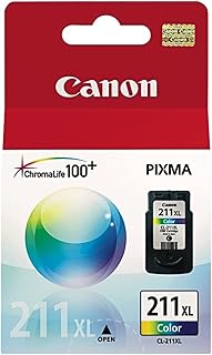 Оригинальный цветной чернильный картридж Canon CL-211 XL, совместимый с принтерами MX330, MP240/250/270/280/480/490/495, iP2702, MX340/350/320/410/420.