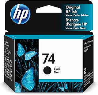 Оригинальный черный чернильный картридж HP 74 (CB335WN).