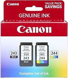 Оригинальные чернила Canon PG-243 / CL-244 (2 картриджа), совместимы с принтерами iP2820, MX492, MG2420/2520/2920/2922/2924/3020/2522/2525, TS3120/302/302a/202/4520/3320