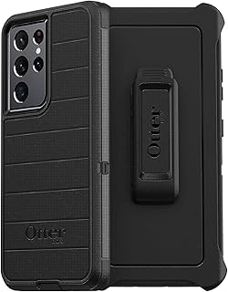 Чехол OtterBox для Samsung Galaxy S21 Ultra 5G, сверхпрочный защитный чехол, серия Defender, черный.