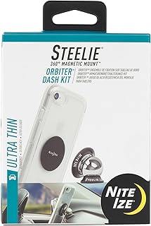 Автомобильный магнитный держатель для телефона Nite Ize Steelie Orbiter Dash Kit - простой в использовании и прочный.