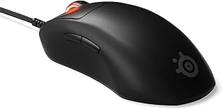 Игровая мышь SteelSeries Esports FPS – Сверхлегкая, 69 г – Prime Edition – 5 программируемых кнопок – Сенсор TrueMove Pro 18K CPI – Магнитно-оптические переключатели – Возможность настройки – RGB-подсветка – PC/Mac
