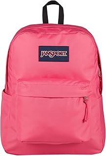 Рюкзак JanSport SuperBreak Plus, ярко-розовый, 44470437901