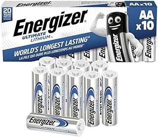 Литиевые батарейки Energizer 634352 AA Ultimate (упаковка из 10 штук)