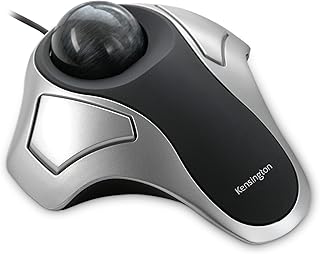 Трекбольная мышь Kensington Orbit (K64327F), серебристо-черная