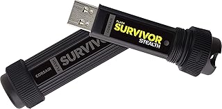 Флеш-накопитель Corsair Flash Survivor Stealth 128 ГБ USB 3.0, черный