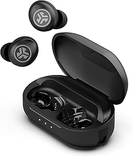 Беспроводные наушники JLab JBuds Air Pro, черные, Bluetooth Multipoint, автоматическое воспроизведение и пауза, двойное подключение, защита от пота и пыли IP55, функция Be Aware Audio для безопасности, 3 настраиваемых параметра эквалайзера.