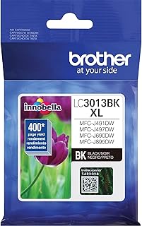 Чернильный картридж Brother повышенной емкости (до 400 страниц), черный (LC3013BK), стандартный