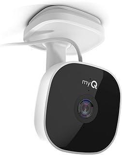 Интеллектуальная камера видеонаблюдения для гаража myQ – видео 1080p HD, ночное видение, обнаружение движения, магнитное крепление, Wi-Fi, двусторонняя аудиосвязь, управление со смартфона.