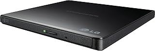 LG GP65NB60 8X USB 2.0 Super Multi Ultra Slim Portable DVD Writer Drive +/-RW External Drive with M-DISC Support - Black