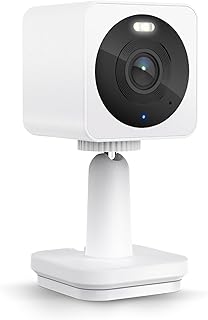Wyze Cam OG — умная домашняя камера видеонаблюдения с Wi-Fi, разрешением 1080p, цветным ночным видением, встроенным прожектором, датчиком движения, двусторонней аудиосвязью, совместимостью с Alexa и Google, белого цвета, бесплатная настройка специалистом.