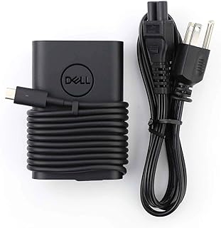 Зарядное устройство для ноутбука 65 Вт, USB Type-C, адаптер питания переменного тока с сетевым шнуром, подходит для моделей Dell Latitude 3400 3500 5290 (2-в-1), 5300 5400 5500 7200 (2-в-1), 7300 7400 (2-в-1), LA65NM170 HA65NM170,02YK0F 0M1WCF