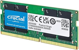 Crucial 8GB, 260-pin SODIMM, DDR4 PC4-19200,