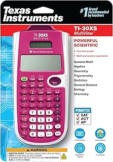 Научный калькулятор Texas Instruments TI-30XS Multiview (розовый)