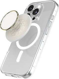 Держатель для телефона PopSockets для MagSafe с подставкой, магнитной опорой, сменной верхней частью, надежной фиксацией для чехлов iPhone MagSafe, держатель для телефонов и планшетов, симпатичный PopSockets - эмаль цвета кокосового крема