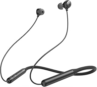 Беспроводные наушники-ободок Soundcore by Anker Life U2i, 10-мм драйверы с технологией BassUp, 24 часа воспроизведения, звонки с поддержкой ИИ, складные и легкие, водонепроницаемость IPX5, надежная фиксация, Bluetooth 5.