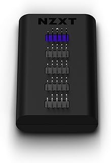 Внутренний USB-хаб NZXT AC-IUSBH-M3 - 4 внутренних порта USB 2.0 - клейкая лента 3M Dual Lock - магнитный корпус - Plug and Play