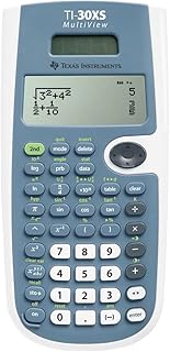 Школьный калькулятор Texas Instruments TI-30XS MultiView (дисплей до 4 строк, питание от солнечной энергии и батареи)
