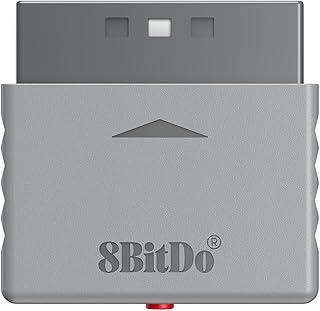 Ретро-приемник 8Bitdo Bluetooth для PS1, PS2 и Windows, совместим с контроллерами Xbox Series, Xbox One Bluetooth, Switch Pro и PS5/PS4.