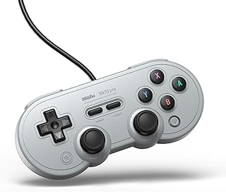 Проводной USB-геймпад 8Bitdo Sn30 Pro для Switch, Windows и Raspberry Pi (серая версия)