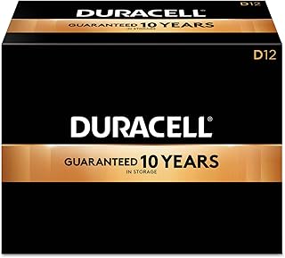 Щелочные батарейки DURACELL CopperTop с технологией Duralock Power Preserve, 12 шт. в упаковке (MN1300)