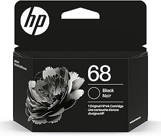 Черный картридж HP 68 | Подходит для принтеров Envy серий 6100e и 6500e | Совместим с программой Instant Ink | 7FP21TN