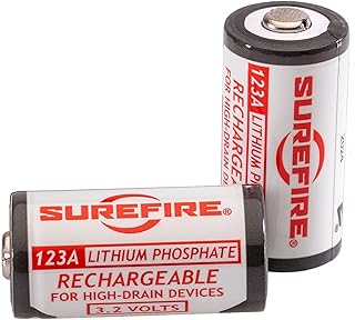 Литиевая батарея SureFire SFLP123 3 В 450 мАч