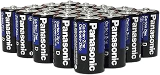Оптовая партия из 24 сверхмощных батареек типа D от Panasonic.