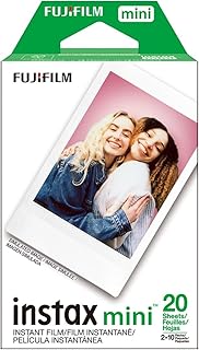 Фотопленка мгновенного действия Fujifilm INSTAX Mini, 2 листа (20 листов), белая, для фотоаппаратов Fujifilm Mini 8 и Mini 9, модель: 4332059078