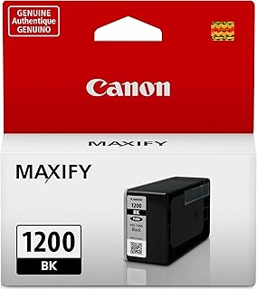 Оригинальный пигментный черный чернильный картридж Canon PGI-1200, совместимый с принтерами MB2120, MB2720, MB2020 и MB2320.