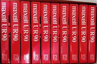 Аудиокассета Maxell Ur-90 Normal Bias 90 мин (упаковка из 10 кассет по 90 минут)