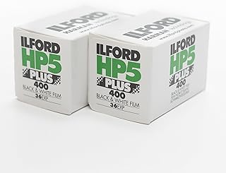 Пленка для черно-белой печати Ilford HP5 Plus 35 мм, ISO 400, 36 кадров, 2 шт.