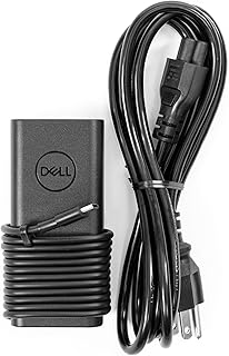 Зарядное устройство Dell 65 Вт USB-C для ноутбуков XPS и Latitude 5000 — шнур питания в комплекте.